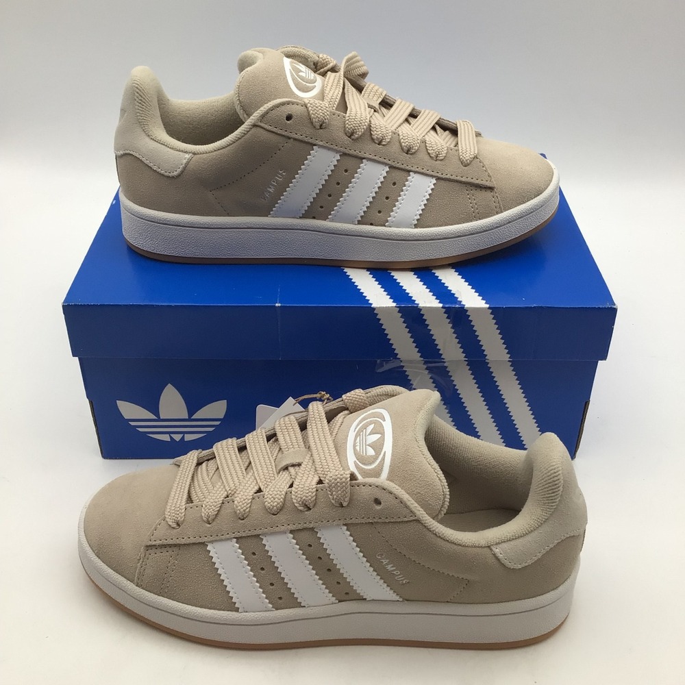 Adidas Campus 00s J Kids Beige Suede Casual Sneakers Shoes JI4461 Size 6 NEW